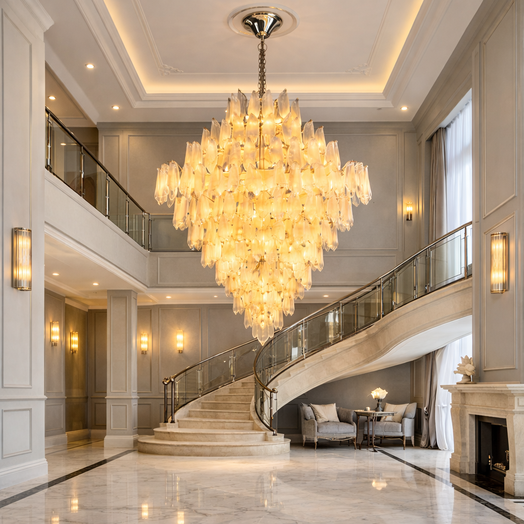 Star Lustre Duplex Chandelier