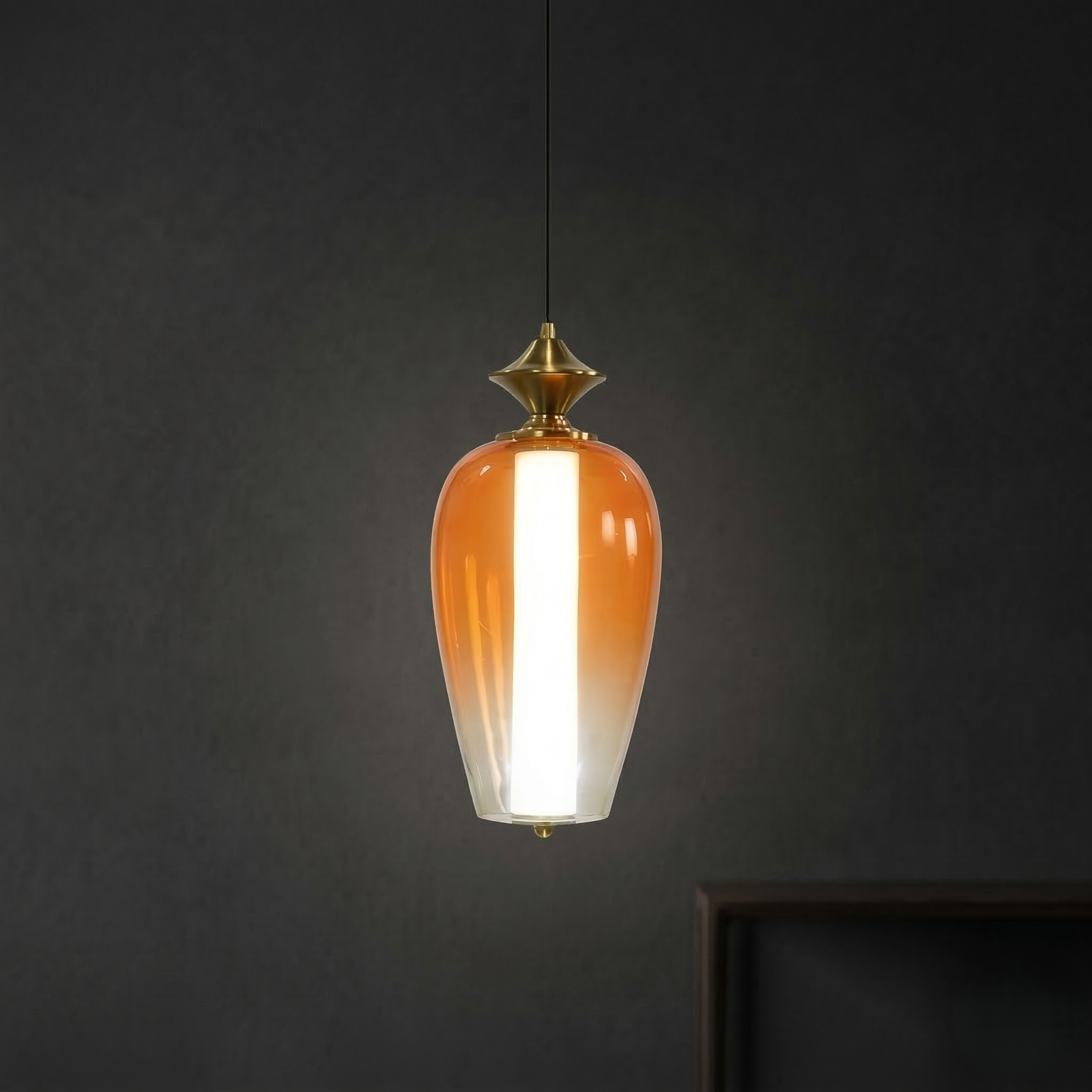 Orange Blossom Pendant Light