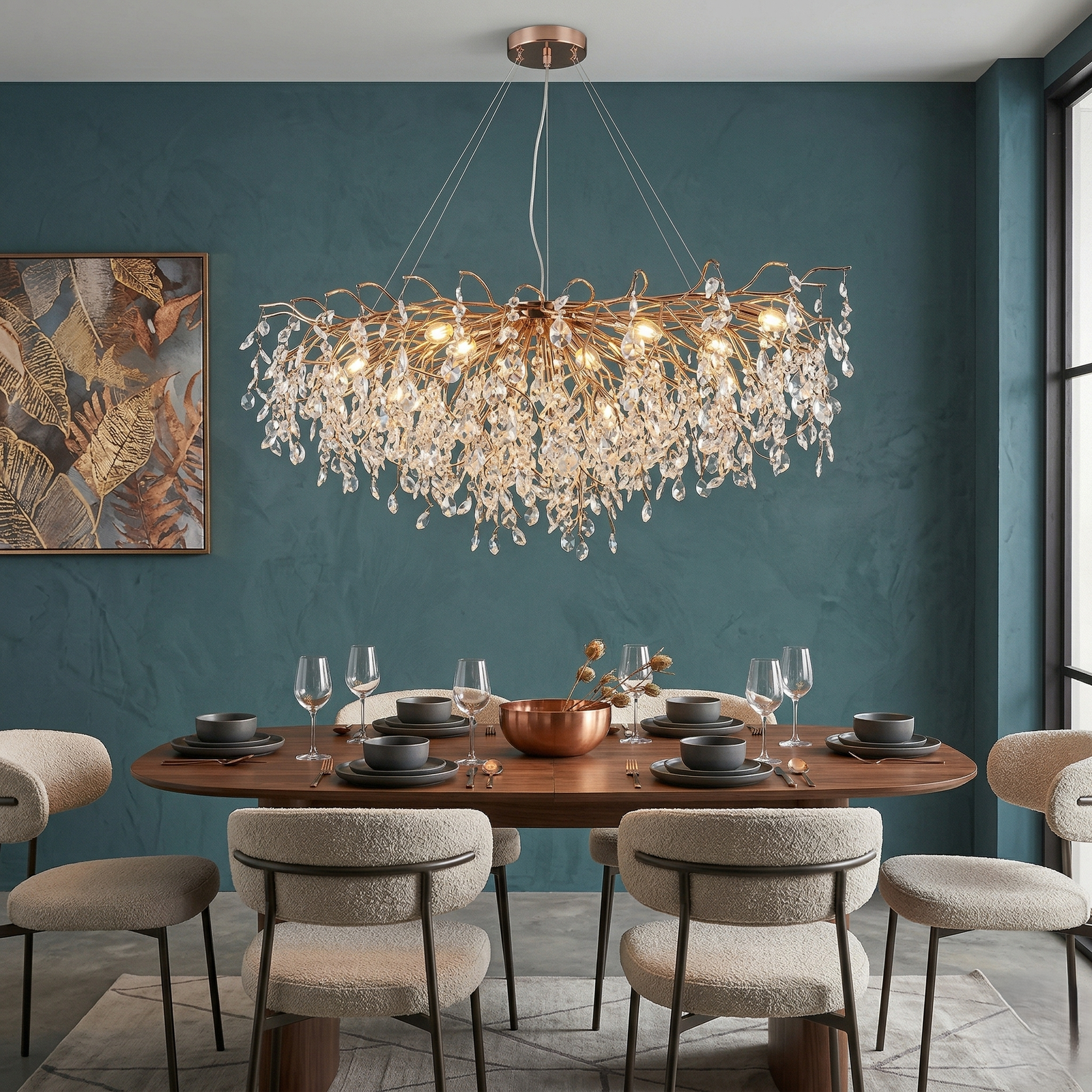 Twinkling Stars Dining Chandelier